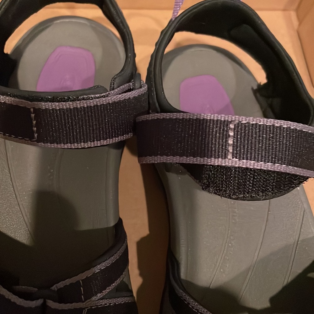 Teva Verra Black/Grey Sport Sandals Size 8 - Picture 6 of 8
